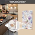 thumbnail image 5 of Yayeee Toggle Light Switch Wall Plate 1-Gang 4.5"x2.7" Home Decorative Outlet Cover, Purple Flower Pattern, 5 of 7