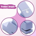 thumbnail image 6 of FVDPWYE Paper Hole Puncher Adults Office Supplies for Disc Binding Crafts Journaling Blue Round Hole, 6 of 9