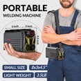 thumbnail image 4 of GZ GUOZHI Portable 130A Stick Welder ,110V Mini ARC Welder Tool ,Small Welder Machine ,with Shoulder Strap,Energy Efficient,Easy to Use,Perfect for Home Use, 4 of 10