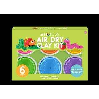 Color Swell Clay Bulk Pack - 80 Packs of 1 Ounce Air-Drying Clay 