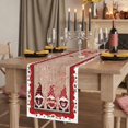 thumbnail image 2 of Table Runners 90 Inches Long Dress Scarves, Valentine's Day Farmhouse Coffee/Dining/Kitchen Table Runner for Living Room, Love Heart Romantic Roses Gnomes Wooden 13x90 Inch, 2 of 9