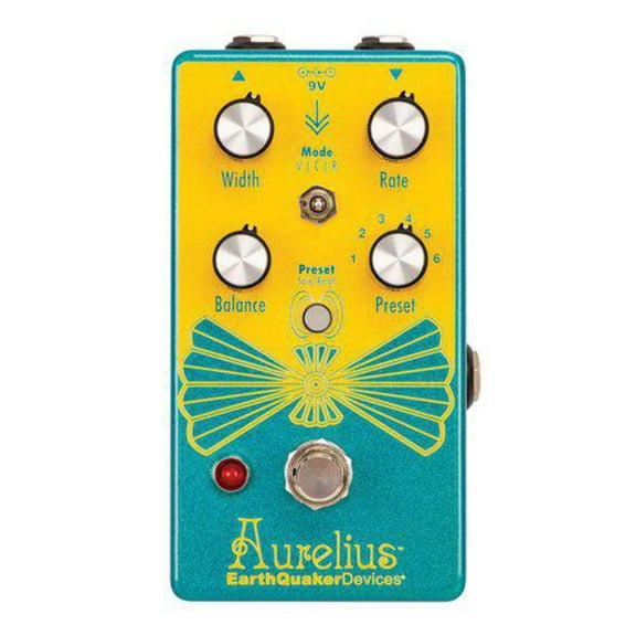 Earthquaker Devices Aurelius Tri-Voice Chorus Flexi-Switch 9-Volt Guitar Pedal