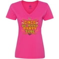 thumbnail image 3 of Inktastic Cinco De Mayo Party Women's V-Neck T-Shirt, 3 of 5