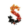 thumbnail image 2 of 63Inch Fall Garland with Pumpkins and Maple Leaves,Autumn Thanksgiving Halloween Decor for Home Indoor Outdoor,Fireplace Mantle,Front Door,Table,Stairs,Porch Farmhouse Seasonal Party Decoration, 2 of 5