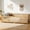 Natural, variant on Sailvan Full Floor Bed with Fence and Door, Solid Rubber Wood Kids Platform Bed Frame Grey
