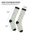 thumbnail image 2 of Lsque Transport1 Pattern Sport Compression Socks for Men & Women 15-20 mmHg Knee High Nurse Pregnant Running Medical and Travel Athletic, 2 of 6