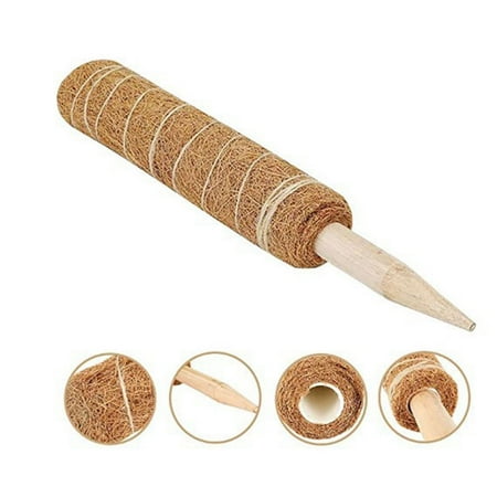 JINSIJU Plant Climbing Coconut Palm Silk Pole Safety Sturdy Support