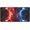 Color 5, variant on Tree Purple Heart Door Rust-Free Rv Decorative License Plate with Auto Plate Cover, Aluminum, Waterproof