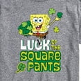 thumbnail image 3 of SpongeBob SquarePants - Luck Of The Square Pants St. Patricks Day - Men's Short Sleeve Graphic T-Shirt, 3 of 6