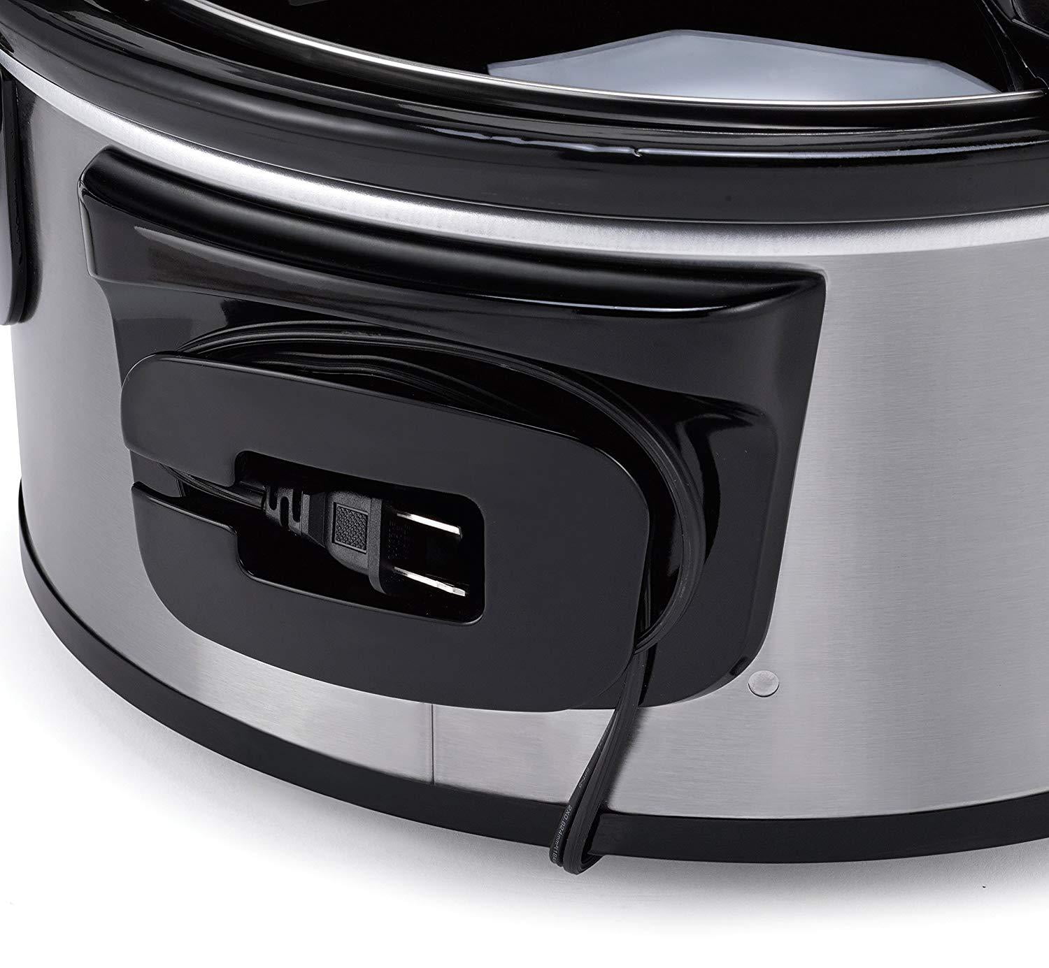  Crock-Pot 6-Quart Cook & Carry Oval Manual Portable Slow Cooker,  Red - SCCPVL600-R: Crockpot: Home & Kitchen
