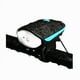 thumbnail image 5 of Luz de bicicleta recargable USB, linterna de bicicleta impermeable con timbre de bicicleta de luz de 120 decibeles, luz LED de bicicleta para carretera y montaña - Seguridad nocturna, 5 of 5