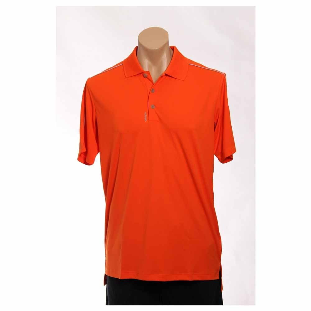 adidas team iconic full button polo
