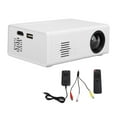 thumbnail image 2 of Portable Projector, 200LM 1080P Resolution, 4:3 Aspect Ratio, 60 inch Projection Distance, Built in Speaker, USB, HD Multimedia Interface for Smartphone Tablet Laptop,, 2 of 7