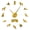 Gold,37inch, variant on German Boxer Dog Contemporary Oversized Wall Clock DIY Big Needle Time Clock Frameless Deutscher Boxer Large Wall Art Decoration(Silver,27inch)