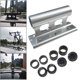 thumbnail image 3 of Soporte Para Horquilla Para Bicicleta Soporte Para Rejilla Para Automóvil Eje Pasante De Liberación Rápida Soporte Para Bicicletas Plata Sunnimix Portaequipajes para techo de coche de bicicleta, 3 of 8