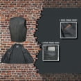 thumbnail image 4 of Event Leather Men's Classic Black Leather Vest - EL1310GO 3X-Large, 4 of 10