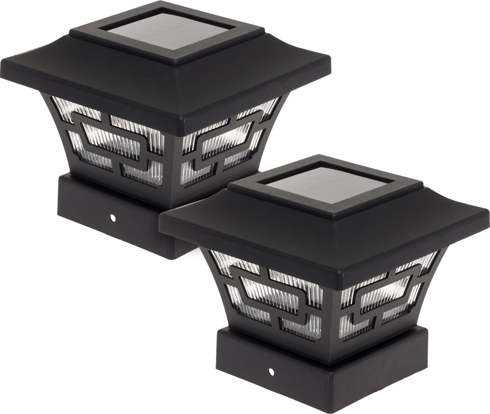 Westinghouse 2Piece Hilltop Solar Post Light Set