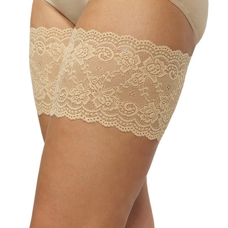 

Bandelettes Onyx Anti-Chafing Thigh Bands Elastic and Slip Resistant