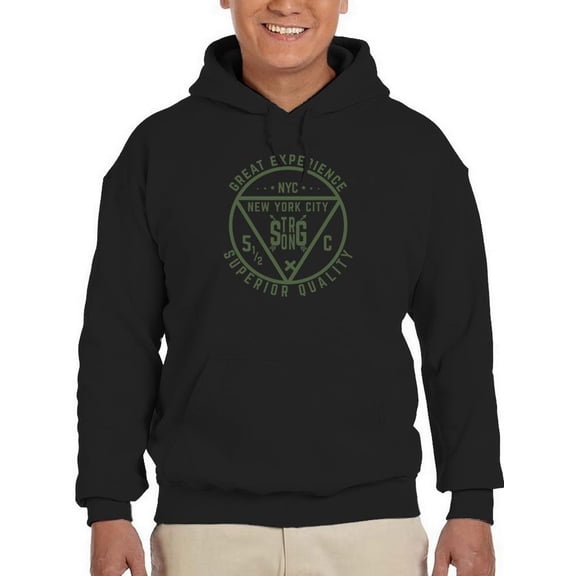 Great Experience New York City Hoodie Men -Image by Shutterstock, Male 5X-Large