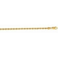 thumbnail image 3 of 14K Gold 3mm Rope Chain, 3 of 11