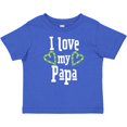 thumbnail image 3 of Inktastic I Love My Papa Hearts Boys or Girls Baby T-Shirt, 3 of 5