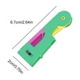 thumbnail image 3 of Agiufgs Automatic Needle Threader - 2.64x0.79 Inch Ergonomic Sewing Tool, Effortlessly Threads Small Needles, Reduces Eye Strain for Hand Sewing & Crafting Projects, 3 of 8