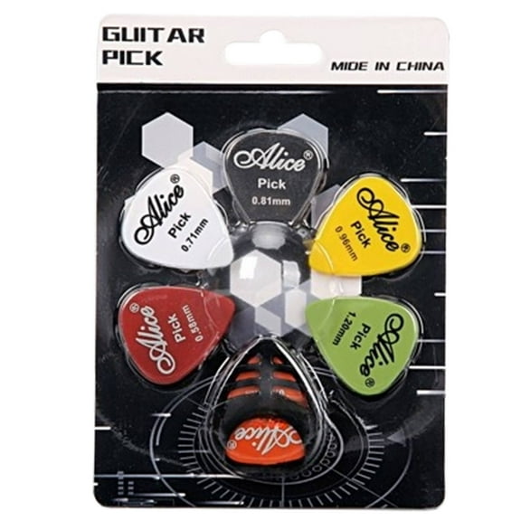 BESTSKY Guitar Picks,Stable Play Guitar Accessories,Comfortable Guitar Pick for Long Playing Hours,Multicolor1
