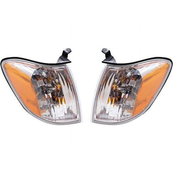 Turn Signal / Parking Light Assembly - Compatible with 2005 - 2006 Toyota Tundra Crew Cab Pickup 4-Door