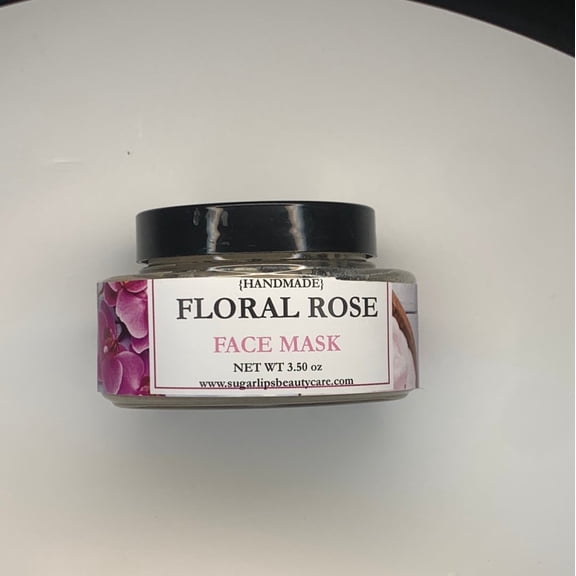 Floral Rose Face Mask
