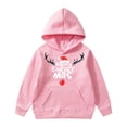 thumbnail image 1 of Chandails à Capuchon & Chandails en Molleton pour Filles Chandail à Capuchon pour Enfants avec Poche Décoration Plus pour Confort et Style en Tenue Décontractée, 1 of 7