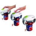 thumbnail image 3 of Abrelatas Abridor de botellas eléctrico automático de un solo toque para conservar tarros multifuncionales, funciona con pilas, hogar, fiesta, boda, 3 of 5