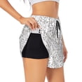 thumbnail image 2 of Haiem Poodle Dog Women's 2 in 1 Running Shorts - Lightweight Athletic Workout Gym Yoga Breathable Sports Shorts Liner with Phone Pockets-, 2 of 9