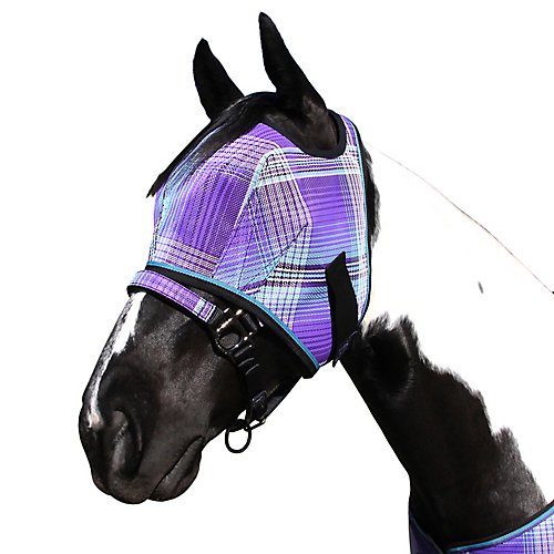 Kensington Fly Mask with Web Trim X-Large Lavender