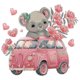 thumbnail image 1 of Kit Con Forma Especial Parcial Bricolaje 5D Koala (WQ061), 1 of 9