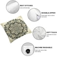 thumbnail image 6 of Throw Pillow Covers Home Decor Yellow Turkish Pillow Cases Decorative Outdoor Cushion Couch Sofa Pillowcases, 6 of 7