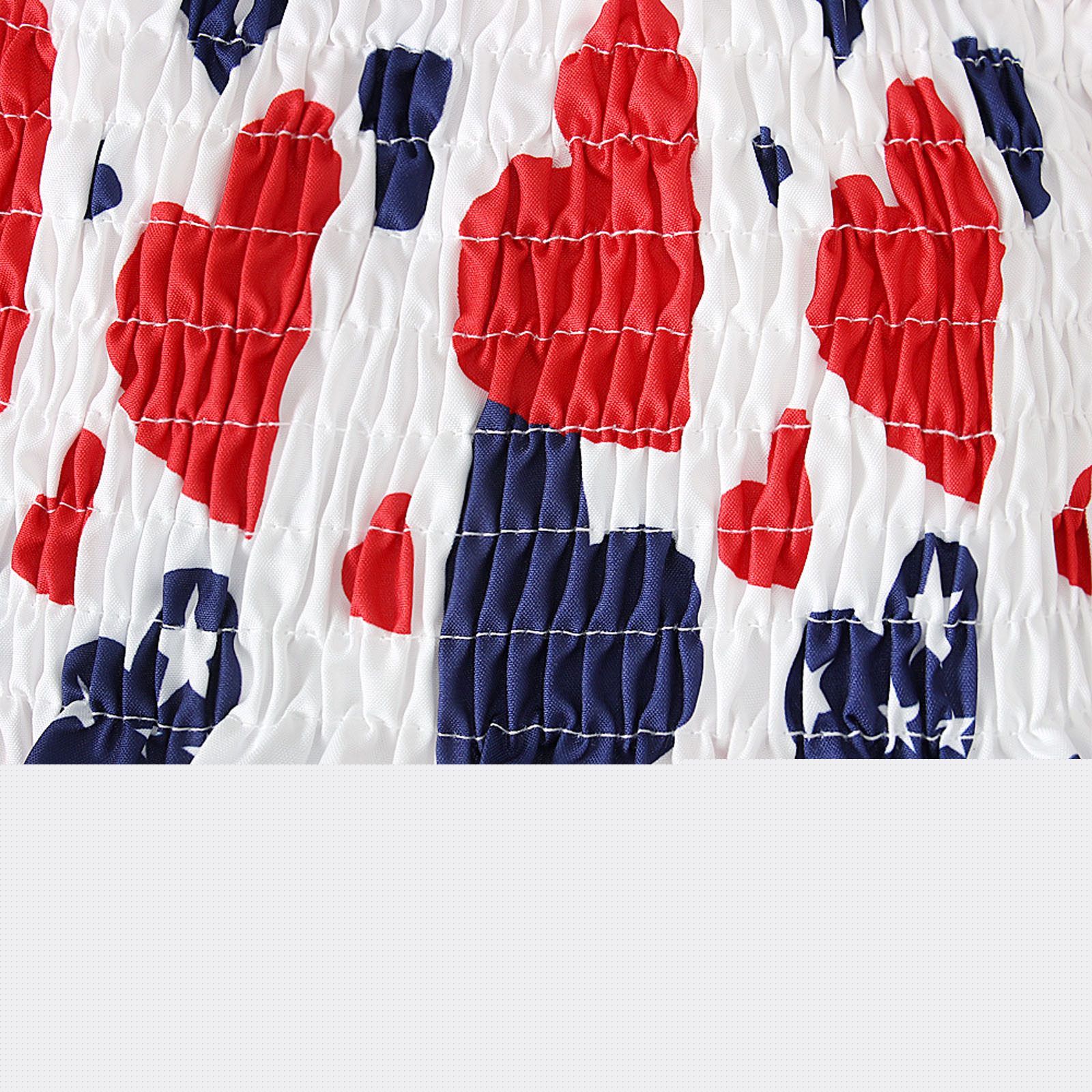 thumbnail image 5 of Shldybc Toddler Baby Girls 4th of July Outfit Independence Day Star and Stripe Bow-Knot Dress American Flag Summer Clothes, 5 of 8