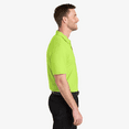 thumbnail image 5 of JERZEES Men's High Visibility Dri-Power Polo Shirt, Short Sleeve Safety Green, Cotton Blend, M, 5 of 6