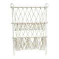 thumbnail image 1 of Red de animales de peluche, organización de hamacas, macramé bohemio para colgar en la pared, soporte organizador suave tejido a mano para dormitorio, estilo B mayimx Red de hamaca rellena, 1 of 9