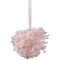 thumbnail image 3 of Northlight Glittered Feathers Christmas Ball Ornament - 6" - Pink, 3 of 6