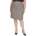 thumbnail image 1 of Calvin Klein Womens Knit Pencil Skirt, Multicoloured, Plus Size, 20W, 1 of 1