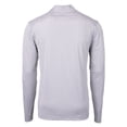 thumbnail image 3 of Men's Cutter & Buck Gray Carolina Panthers Virtue Eco Pique Micro Stripe Recycled Quarter-Zip Jacket, 3 of 3