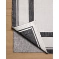 thumbnail image 7 of Indoor Outdoor Rug 5x8, Reversible, Loloi Easton Onyx / Ivory (5'3" x 7'6"), 7 of 7