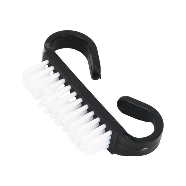 Cepillo de limpieza para manicura con punta pequeña para el cuidado de las cutículas y la eliminación de esmalte. Trabajo de precisión.