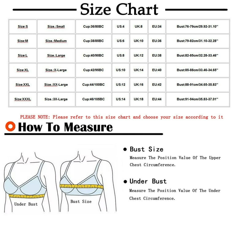 SELONE Everyday Bras for Women Push Up No Underwire Plus Size Lace Sagging  Breasts Breathable Anti Exhaust Printing Non Wired Nursing Bras for