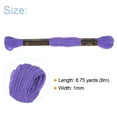 thumbnail image 2 of Unique Bargains Violet Embroidery Floss, 8m - 12 Skeins, 2 of 6
