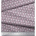 thumbnail image 2 of Soimoi Satin Silk Fabric Cat Animal Printed Fabric 1 Yard 42 Inch Wide, 2 of 3