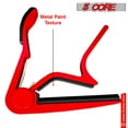 thumbnail image 6 of Guitar Capo, Quick-Clamp Capo for Acoustic Electric Guitar, Banjo, Mandolin, Ukulele, 6-String Buzz-Free Clip with Silicone Pad, 6 of 14