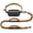 Brown, variant on Hands Free Dog Leash with Zipper Pouch, Dual Padded Handles and Durable Bungee for Walking, Jogging and Running, Large Size for Dogs 25-120 lbs, Adjustable Pink Dog Running Belt