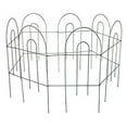 thumbnail image 2 of MTB Green Garden Border Folding Fence Lawn Yard Fence 24 Inch x 10 Feet,Pack of 5 set, Overall Length 50 Feet,Landscape Panel,Folding Patio Fences Flower Bed Pet Barrier Section Panel Decora, 2 of 3