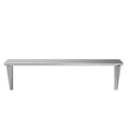 thumbnail image 2 of AmGood 14 in. x 36 in. Stainless Steel Tubular Wall Shelf | NSF | Appliance & Equipment Metal Shelving | Kitchen, Restaurant, Garage, Laundry, Utility Room, 2 of 8
